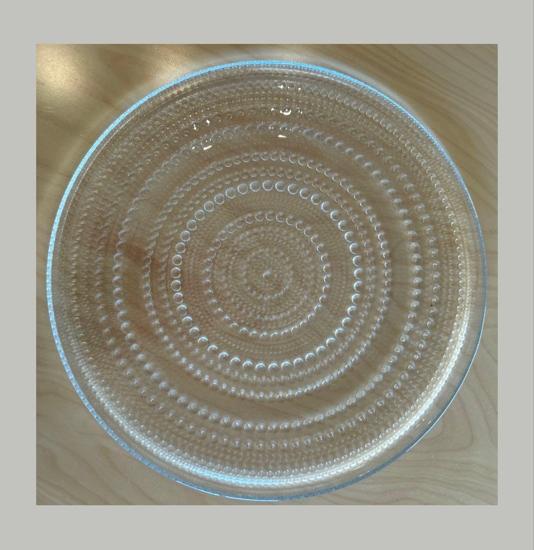 イッタラ カステヘルミ プレート 31.5cm クリア