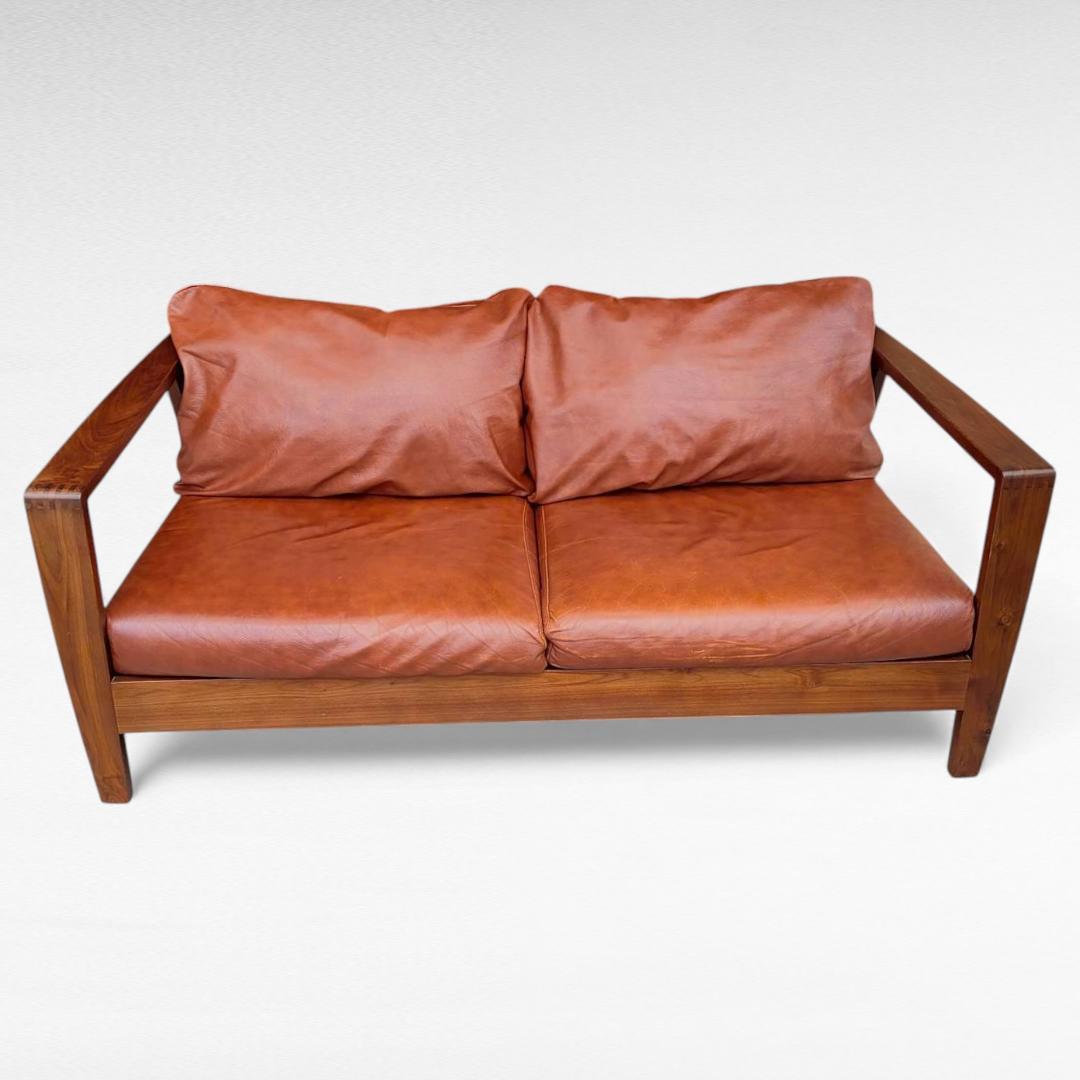 シギヤマ家具 ROSEMARY 本革ソファ ウォールナット 幅158