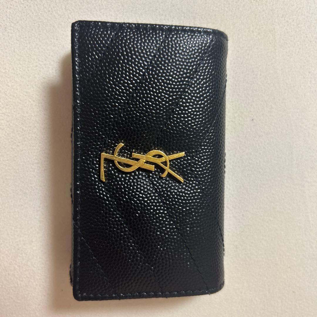 キルティングラムスキン製 カサンドラSAINT LAURENTマトラッセ