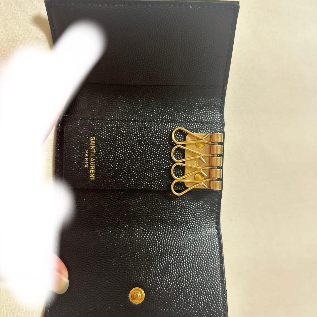 キルティングラムスキン製 カサンドラSAINT LAURENTマトラッセ