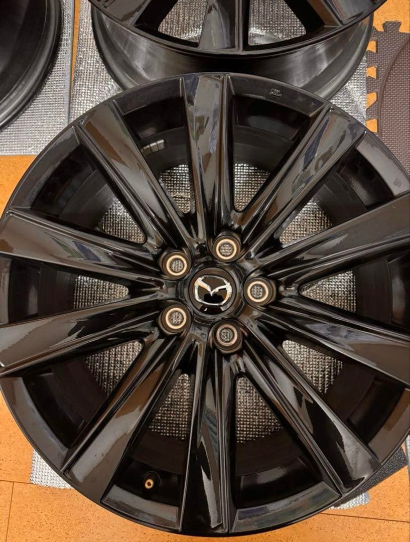 \"2本のみ” ①マツダ　MAZDA6 純正ホイール19インチブラックホイール