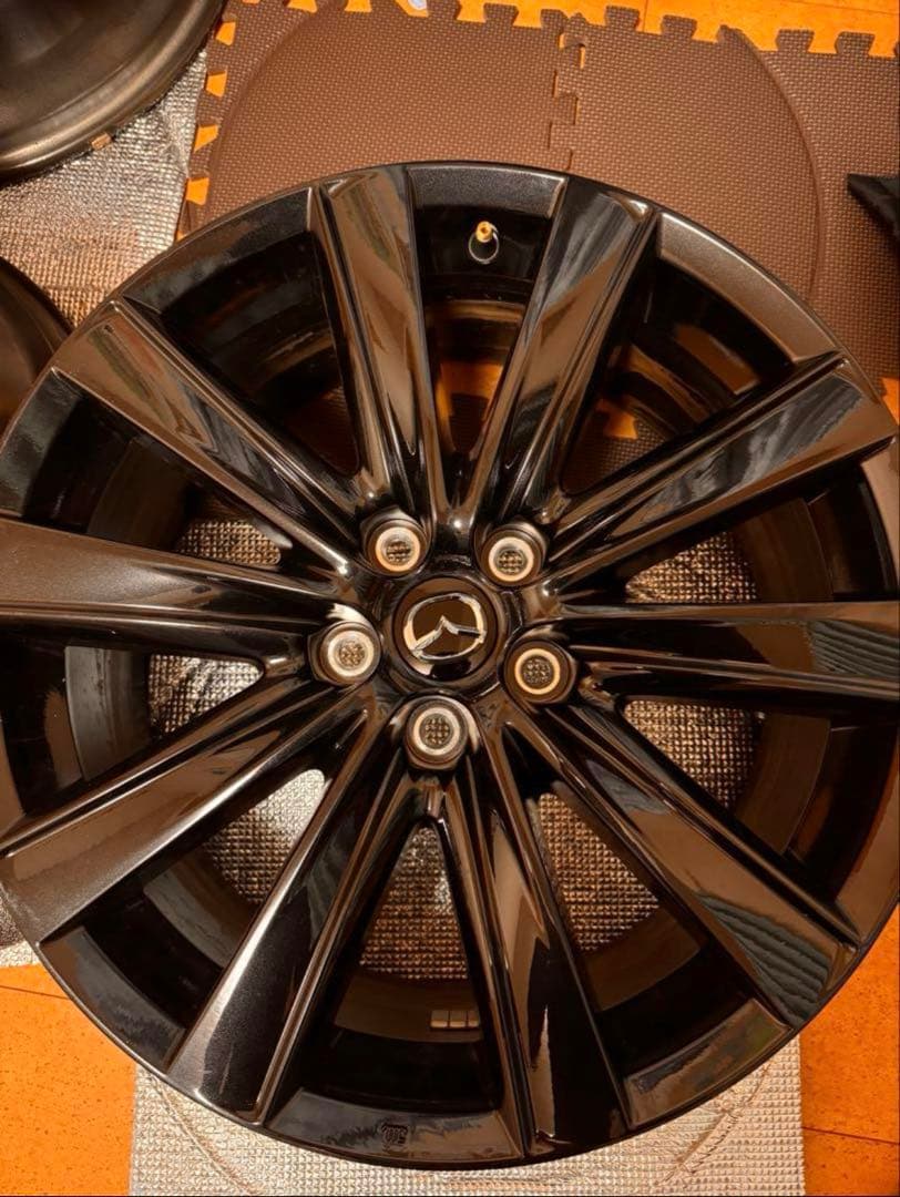 \"2本のみ” ①マツダ　MAZDA6 純正ホイール19インチブラックホイール