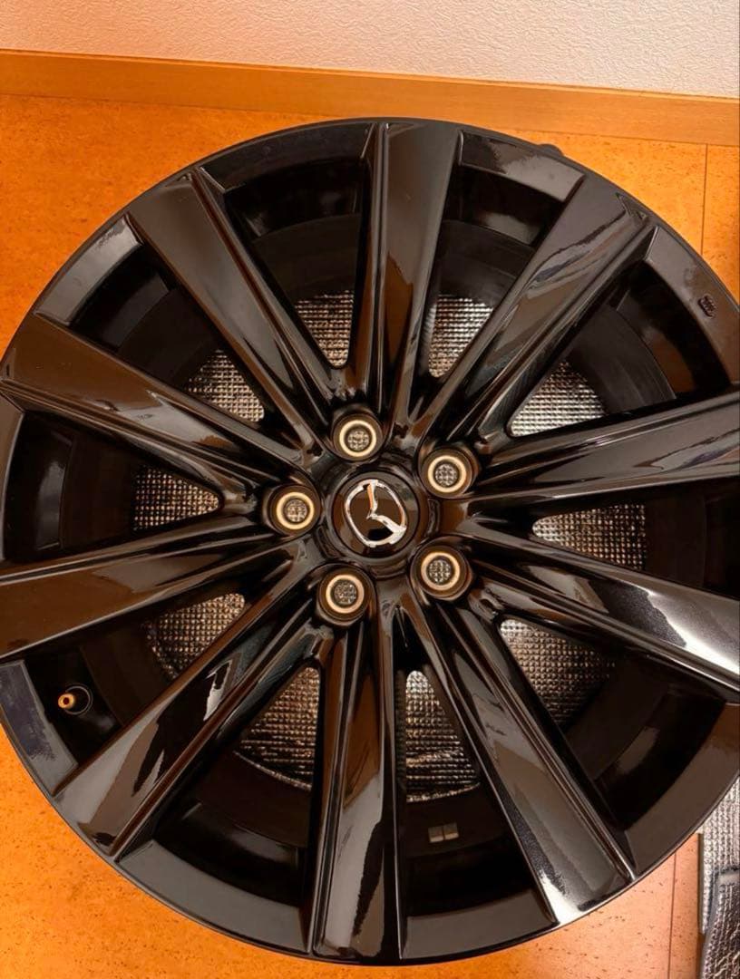 \"2本のみ” ①マツダ　MAZDA6 純正ホイール19インチブラックホイール