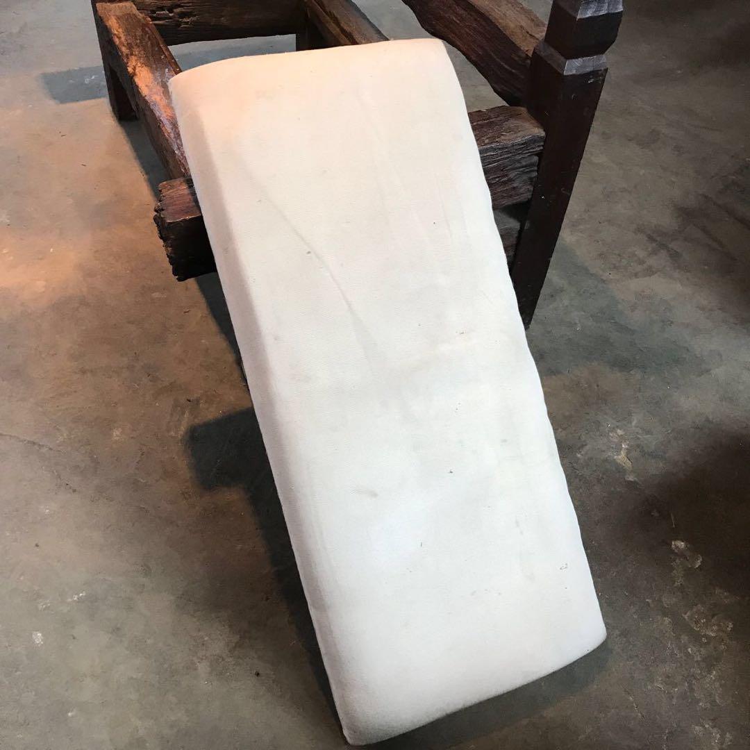 o*様 珍品 線路の枕木で作られた2人掛けソファー 重量木 天然木 アンティーク