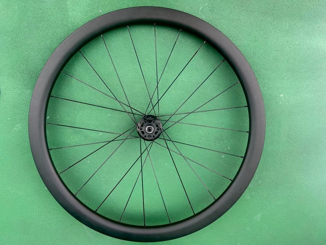 【カーボンCarbonディスクホイール前輪】SUPERTEAM2025購入品