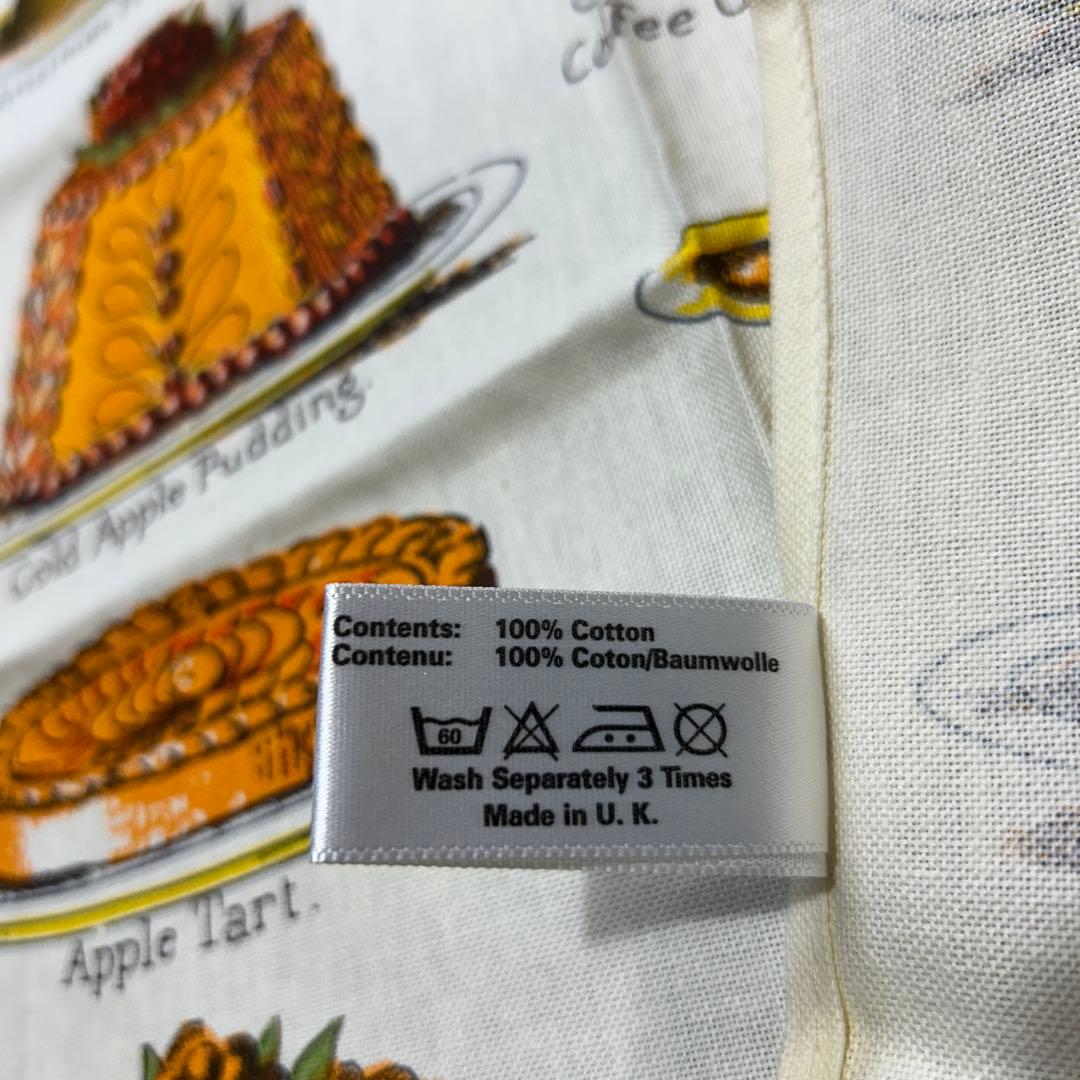 【オックスフォード大の蔵書】ティータオル　PAST TIMES社　英国製 希少