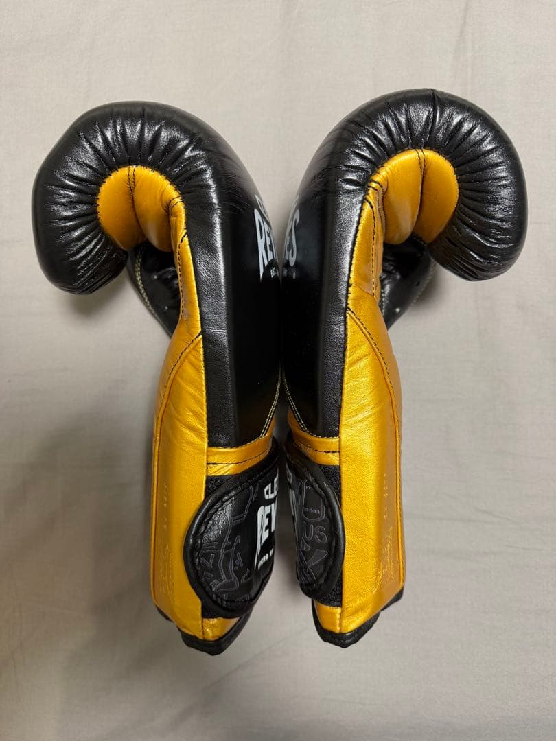 【美品】CLETO REYES ボクシンググローブ 14oz ブラック/ゴールド