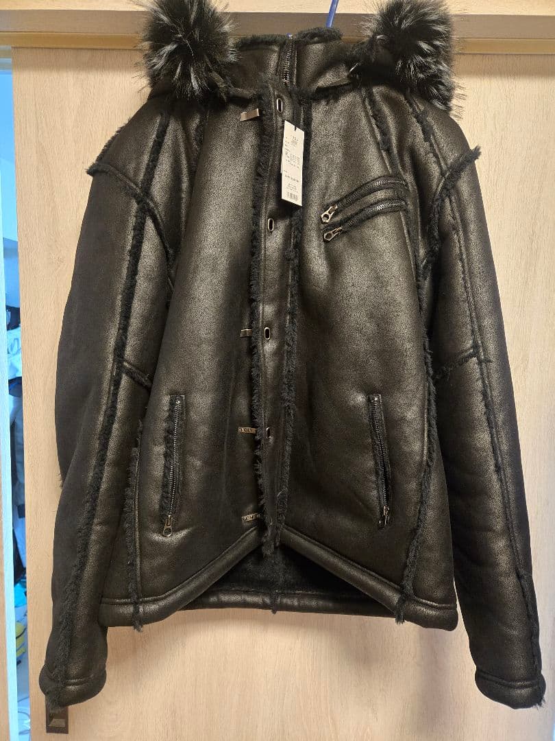 FUGA　フーガ　ファー付きムートンN2Bジャケット