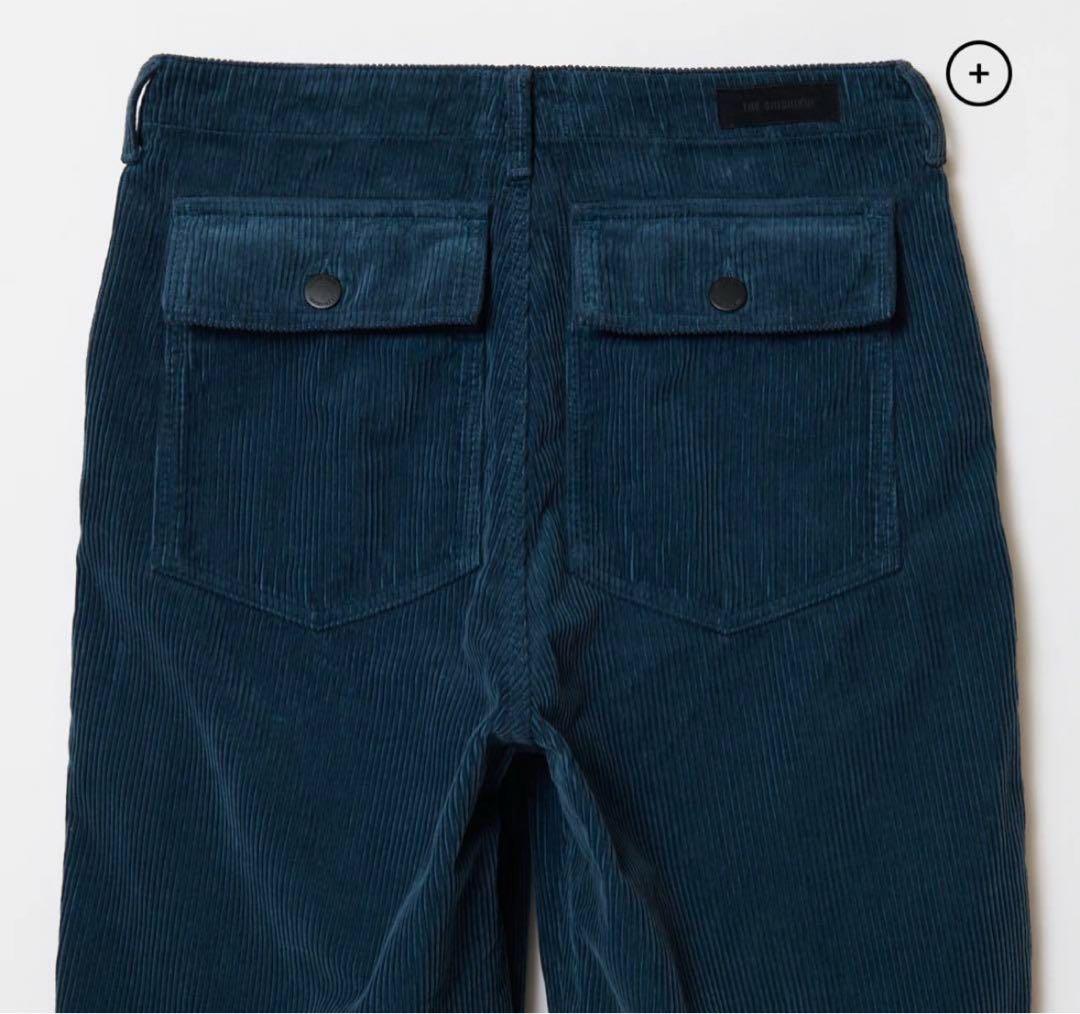 パンツ THE SHISHIKUI CORDUROY BAKER navy 32