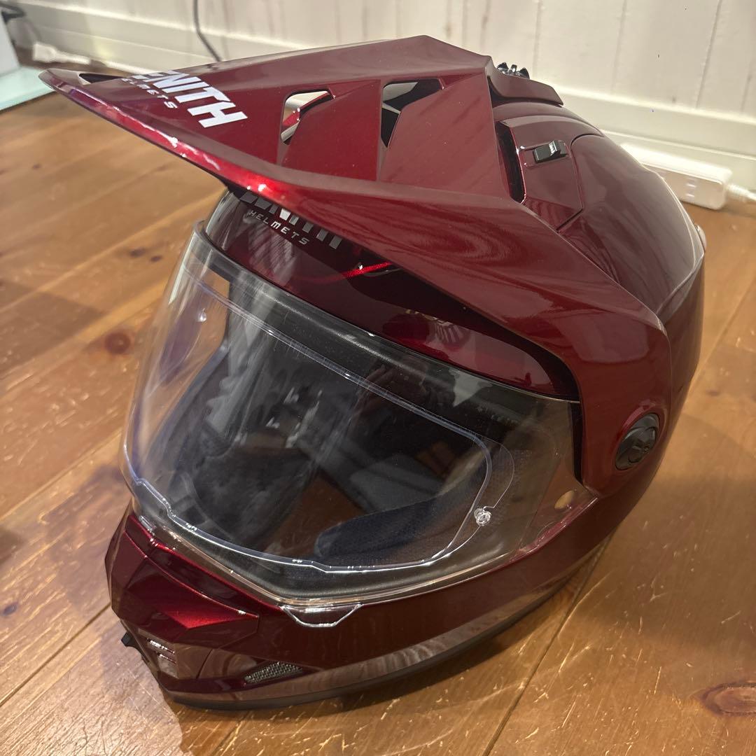 ZENITH フルフェイスヘルメット 赤