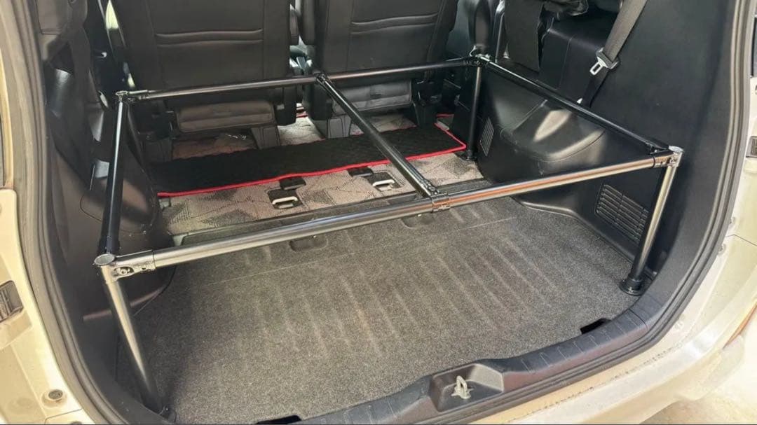 【最終値下げ！】送料込み　80 ヴォクシー　ノア　ベッド　収納キット（天板無し）