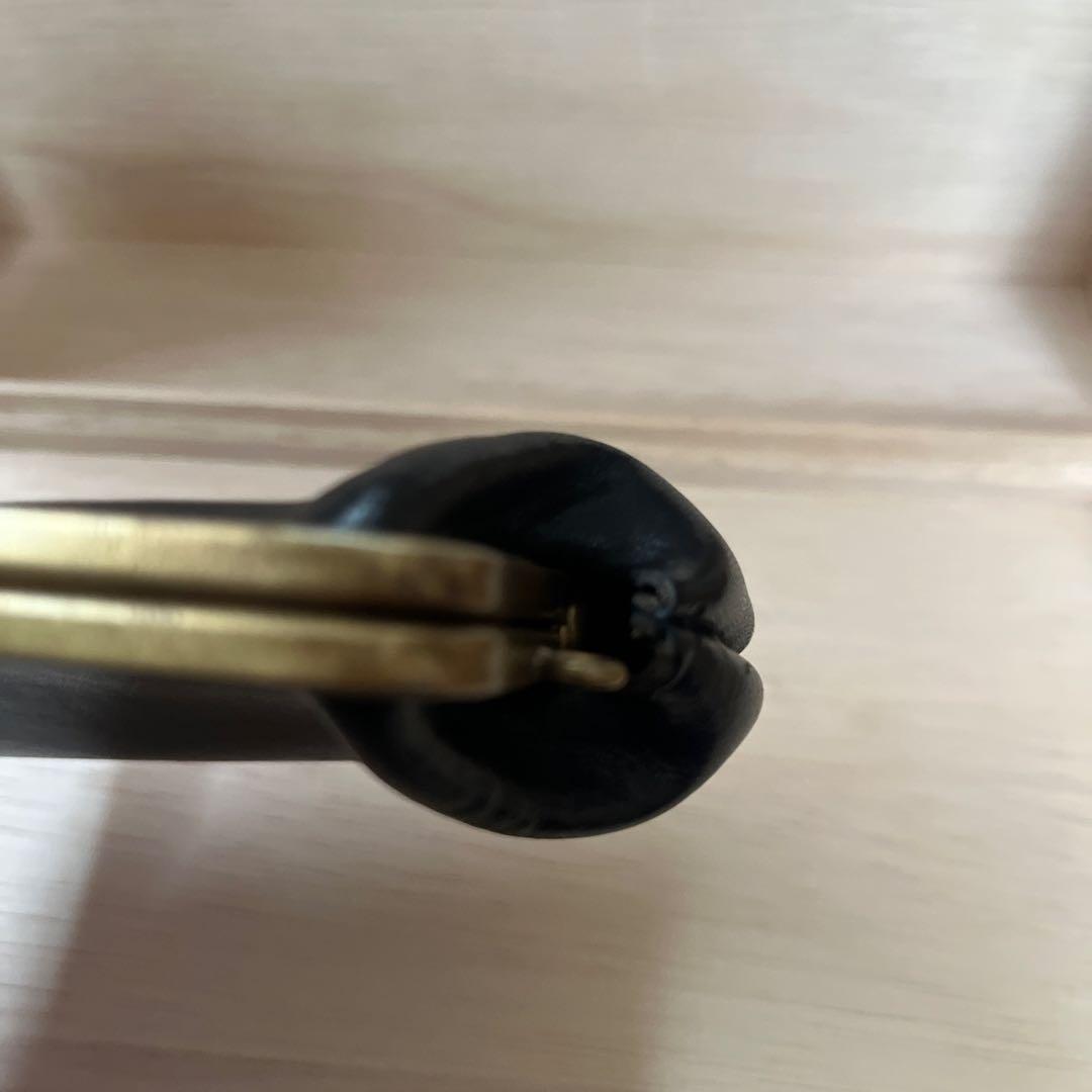 本革がま口財布