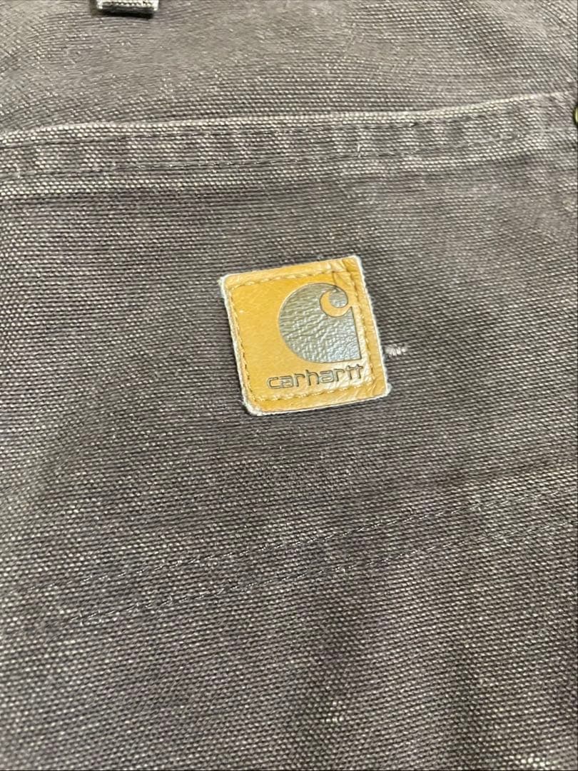 W36carhartt カーハートダブルニーダークブラウンB136 DKB