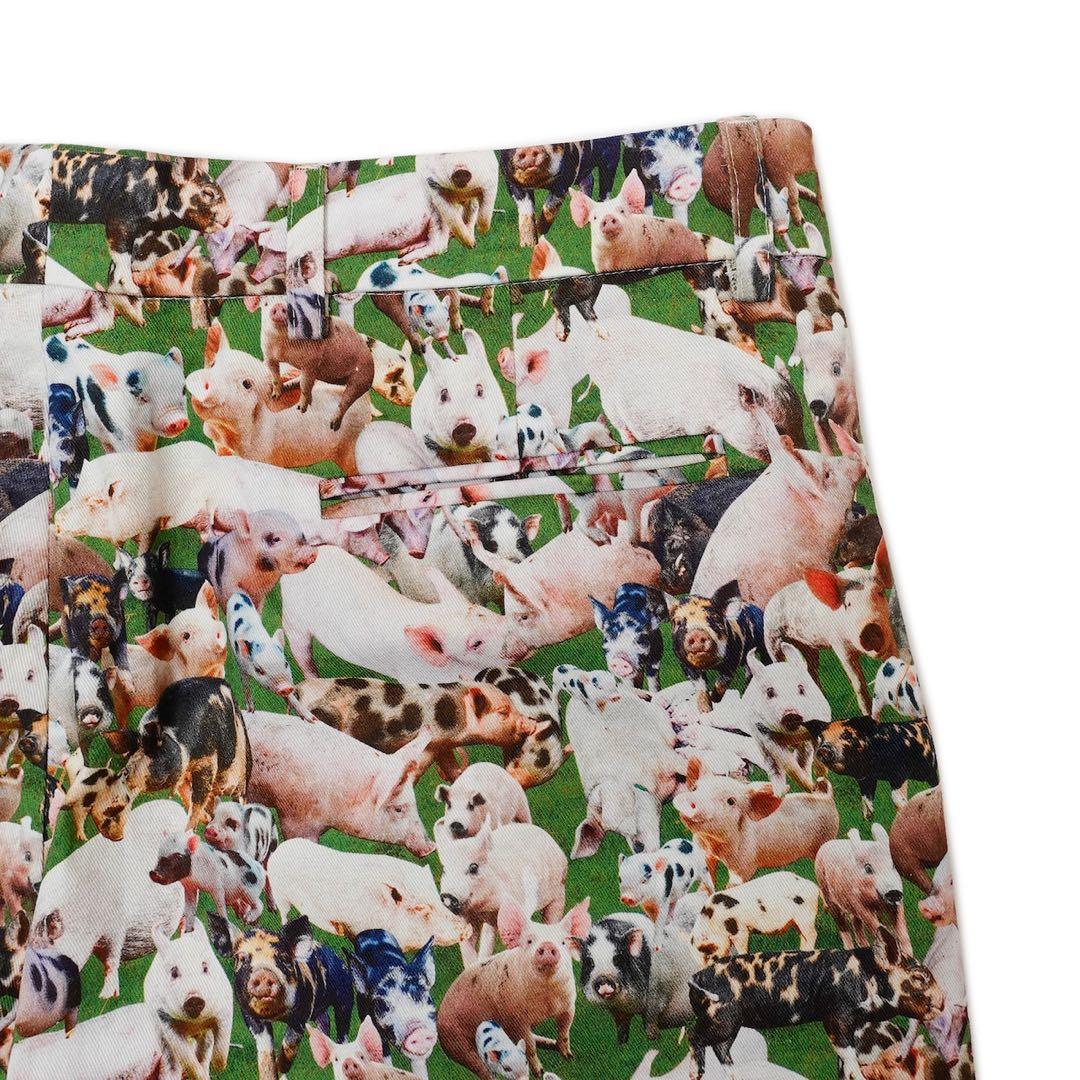 パンツ BLESS Ultra wide pleated bermuda