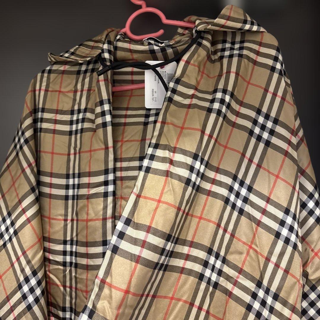 バーバリー　ケープポンチョ