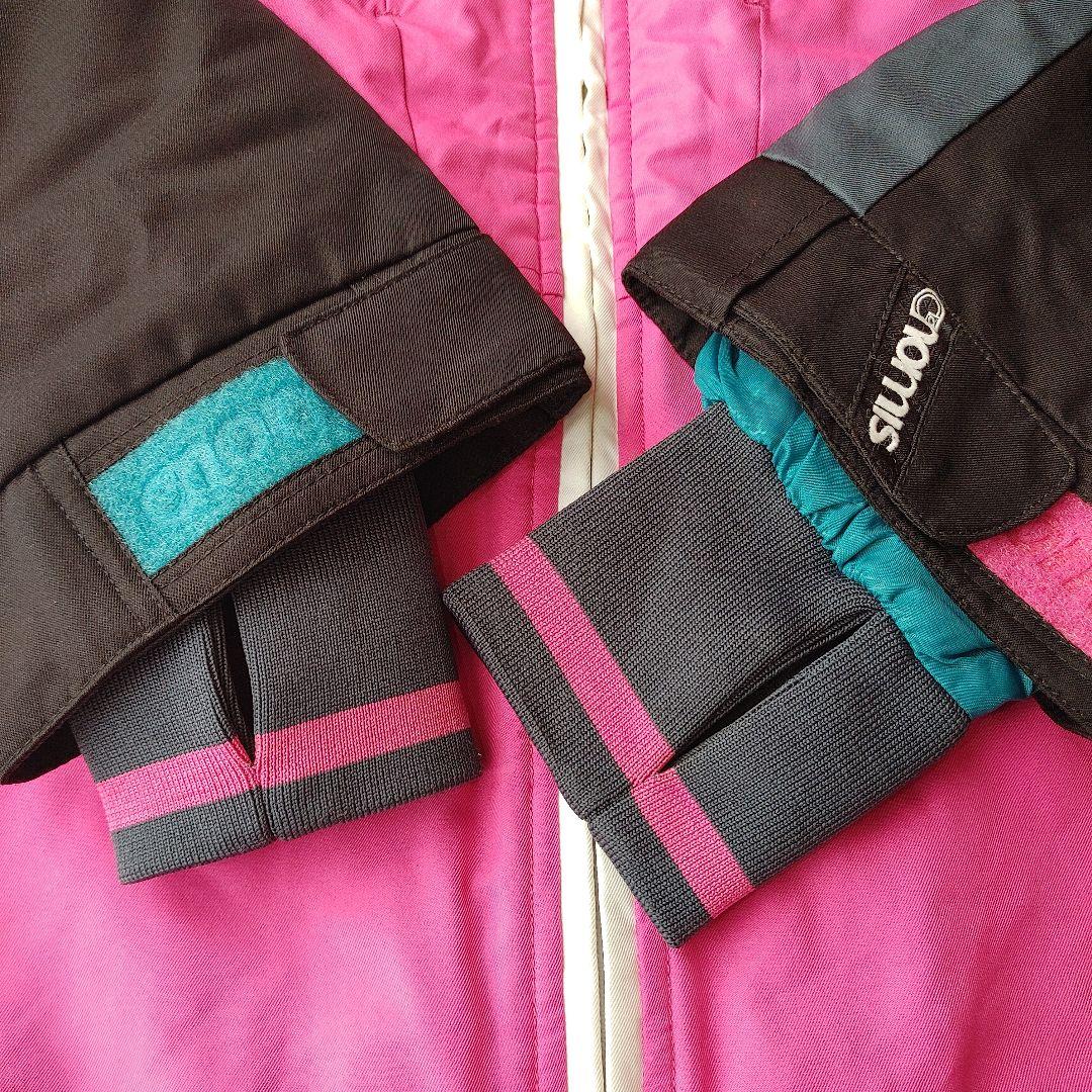 【訳あり新品J-2】レディースM/スノボウェア/中綿ジャンパー/ジャケット/黒