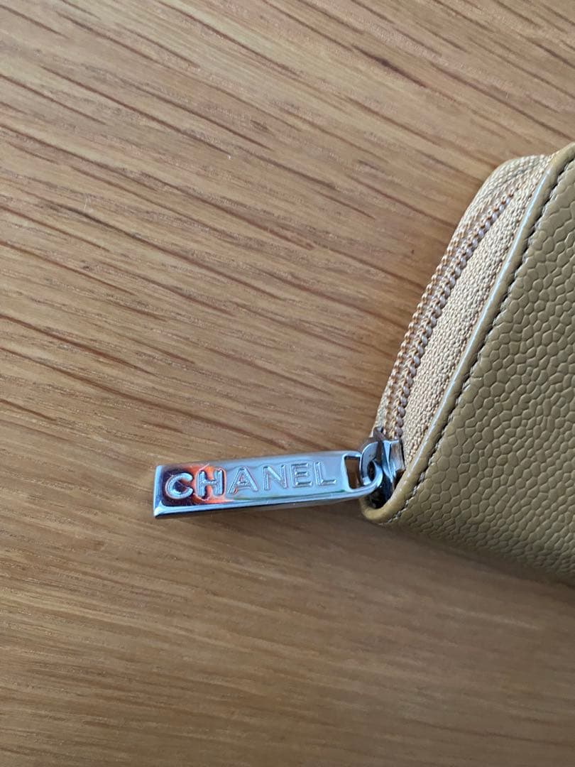 CHANEL キャビアスキン　ケース　美品