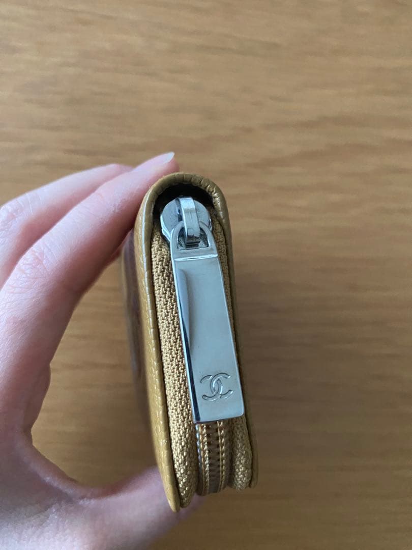 CHANEL キャビアスキン　ケース　美品