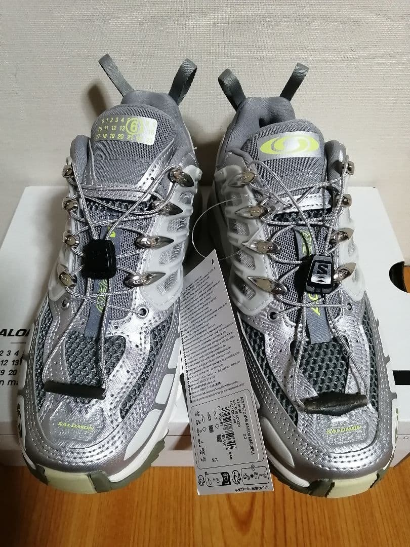靴 uk3.5 22.0cm MM6 Salomon Acs Pro Silver