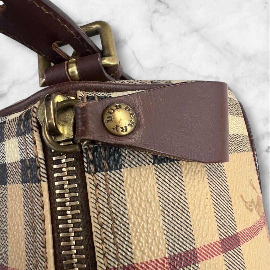 極美品 BURBERRY LONDON バーバリーロンドン ミニハンドバッグ