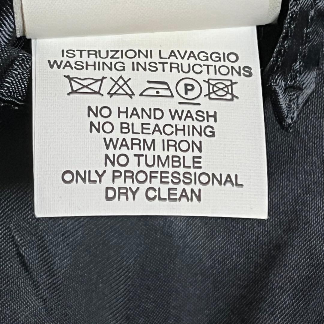 【希少デザイン　L程】ジョルジオアルマーニ　テーラードジャケット　黒タグ　黒色