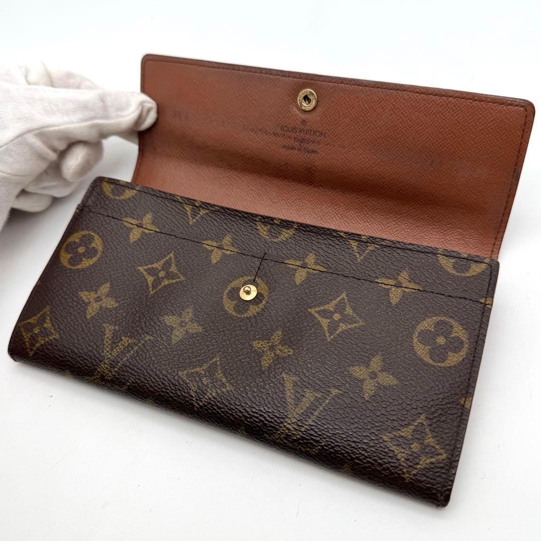 美品✨️ルイヴィトン　モノグラム　サラ　ポルトモネクレディ　長財布　Wallet