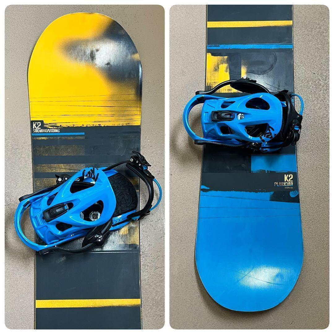 初中級者 必見！ K2 フラットロッカー 148cm K2純正ビンディング！