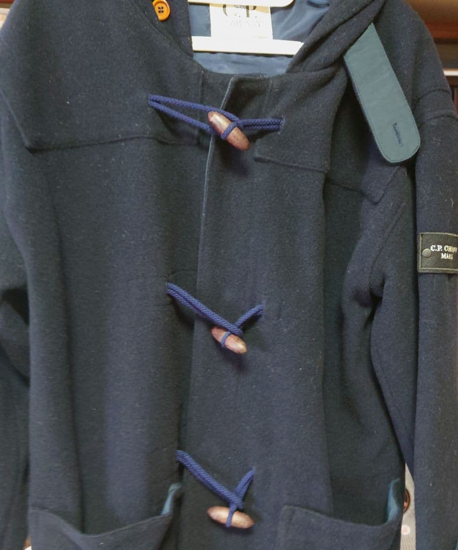 C.P. COMPANY MARINA ダッフルコート ウール ネイビー