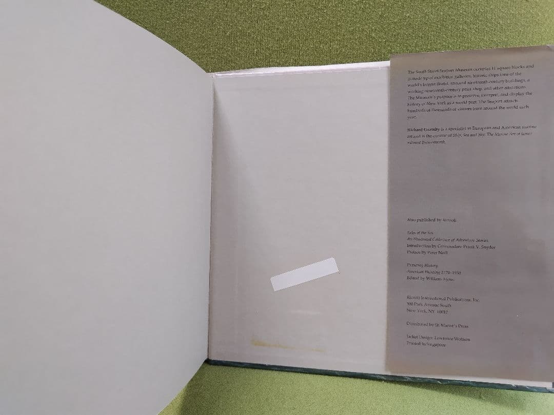 洋書: Ship, Sea & Sky 帆船 Marine art