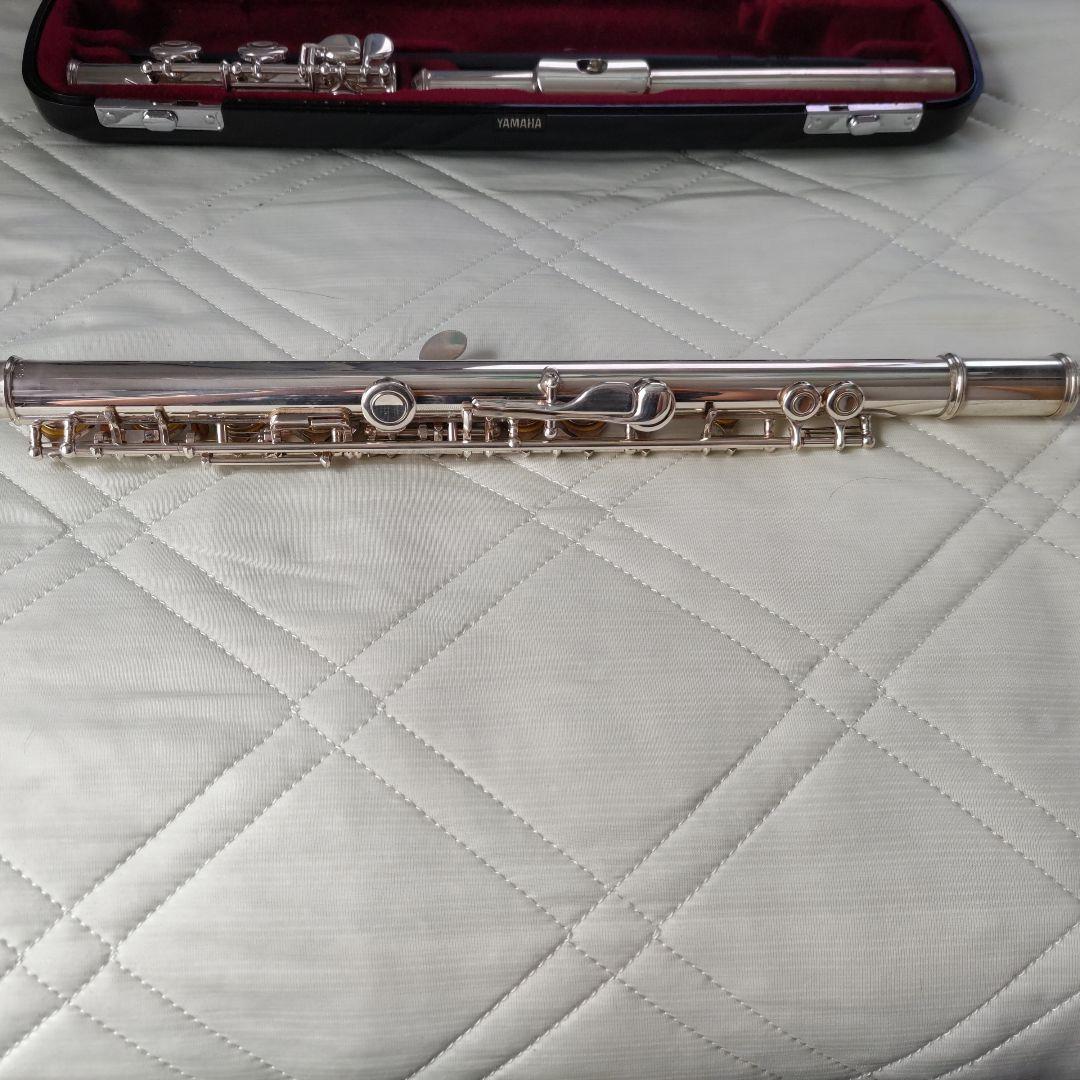 ☆さゆり☆ ヤマハYFL411頭部管、本体銀製フルート