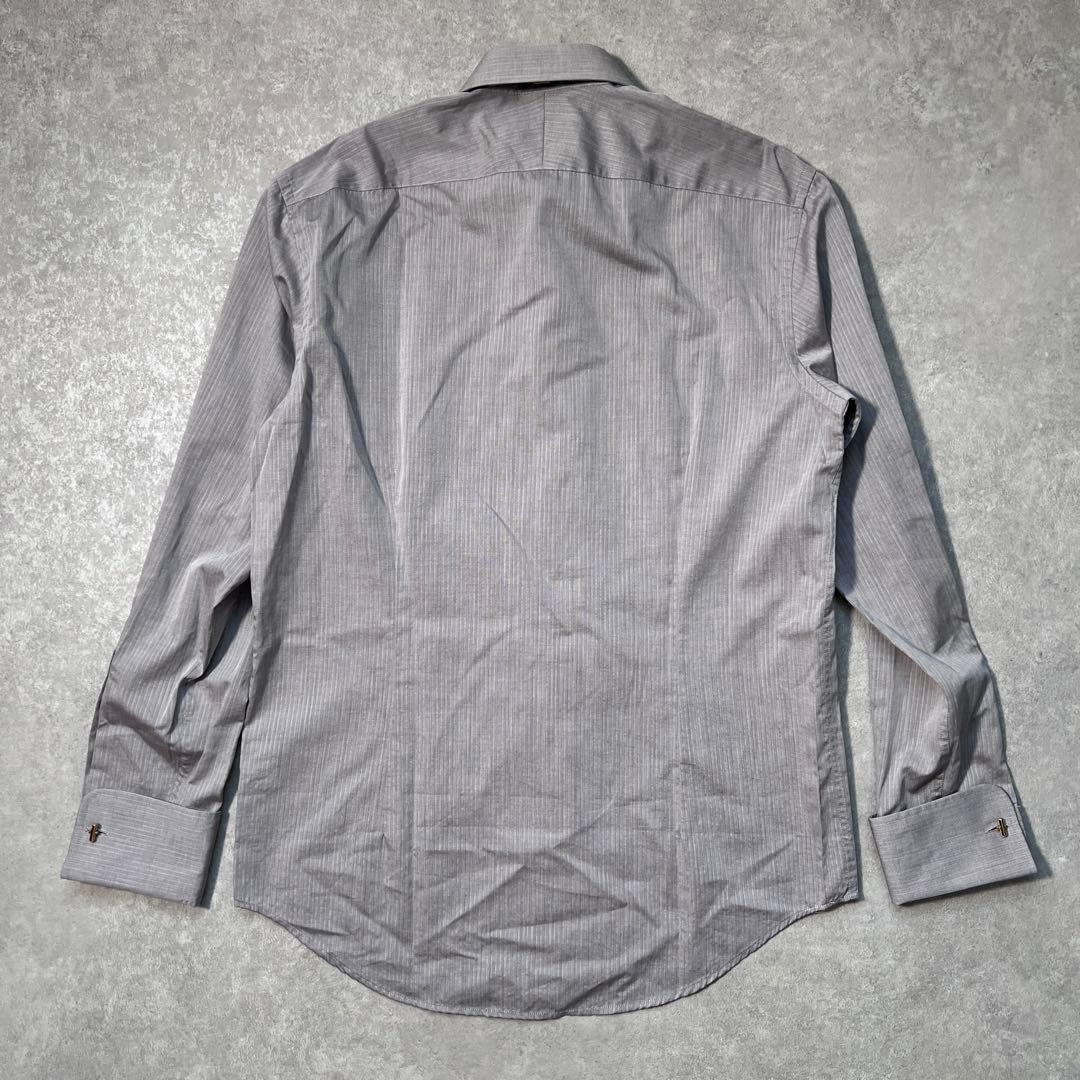 90s ヴィンテージ ダブルスーツ 古着セットアップ 成人式 ブラウン XL相当