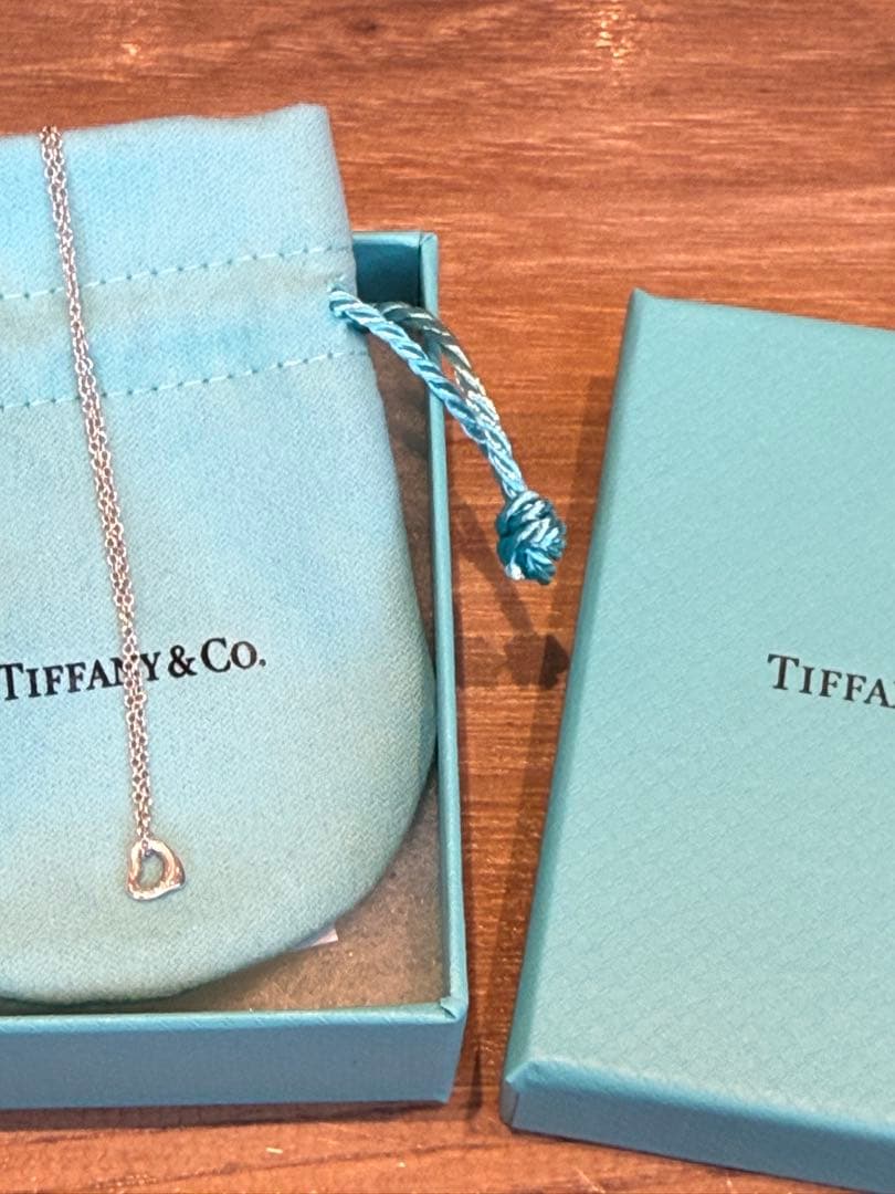 Tiffany & Co. ハート型ネックレス　オープンハート