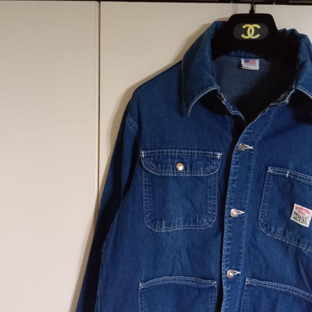 POINTER　デニムカバーオール　90年代　М　アメリカ製
