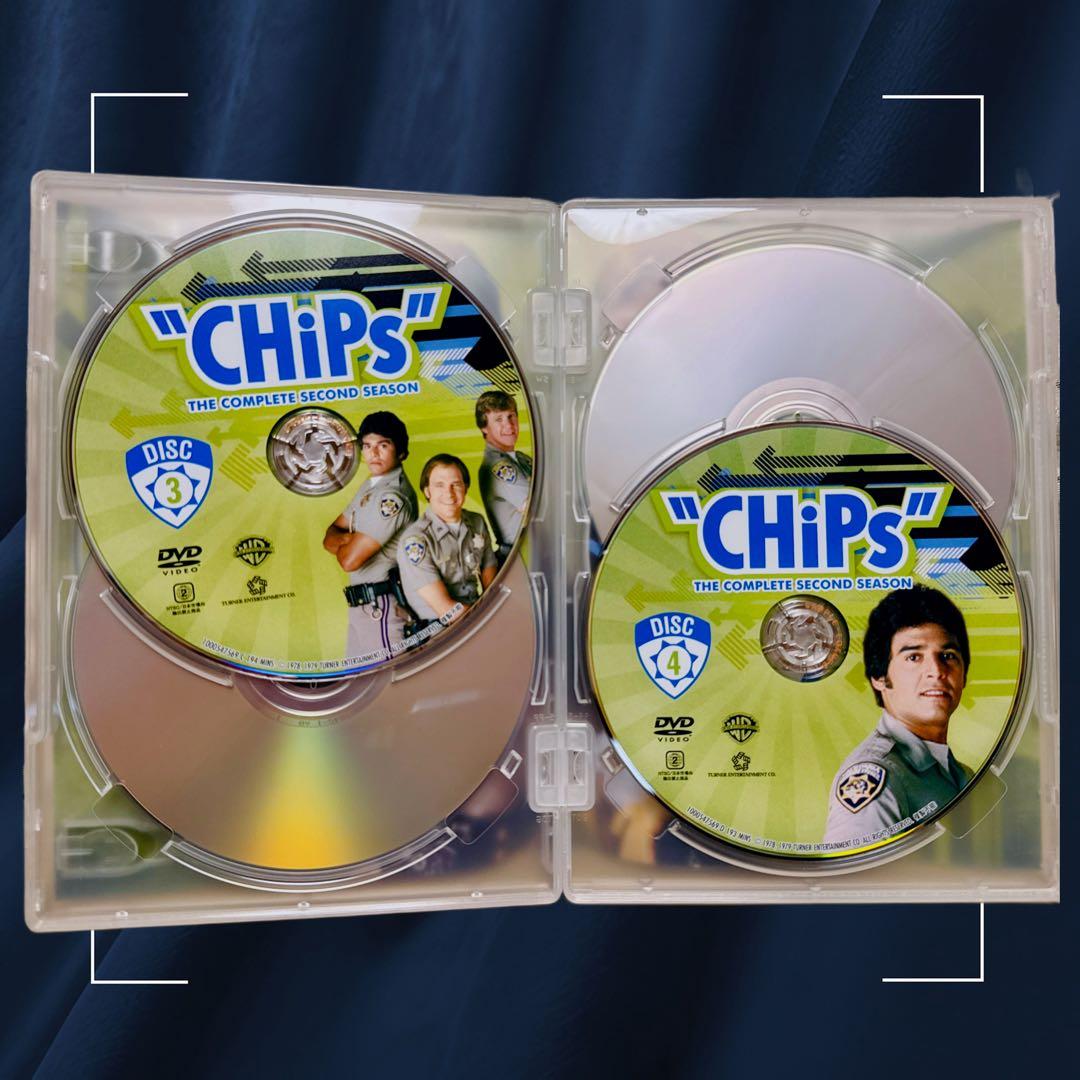 【レア・美品】CHiPs 白バイ野郎ジョン&パンチ　2ndシーズン 特装版BOX