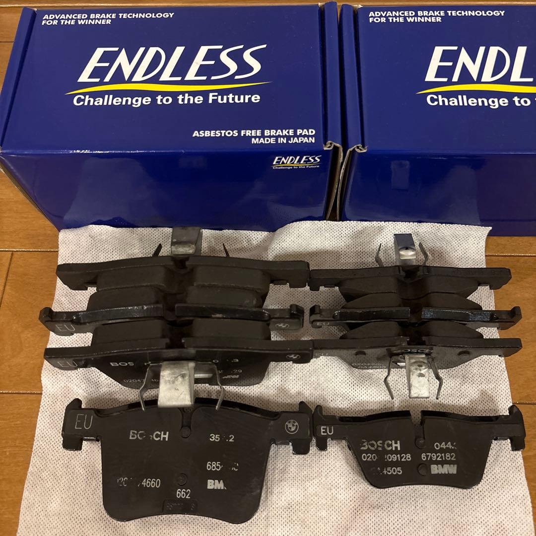  F30純正ブレーキパッド フロント／リアセット！厚みたっぷり♫