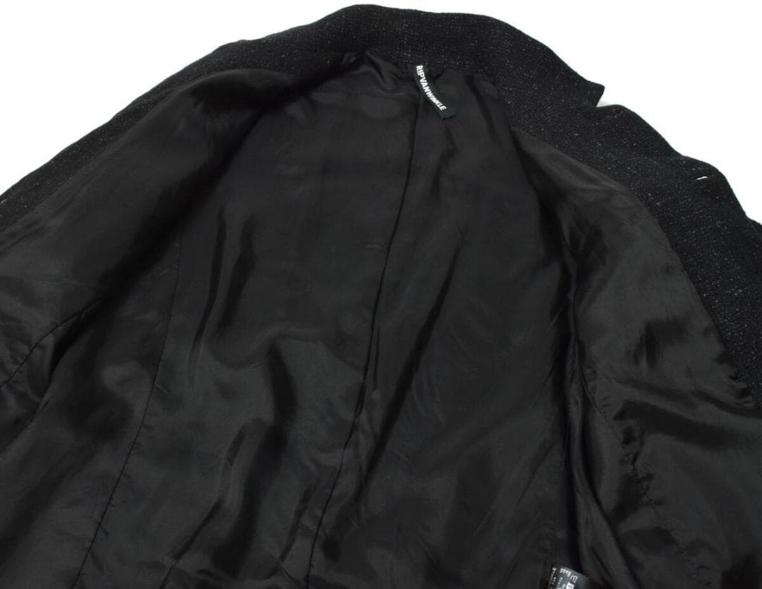 未使用7.9万 25AW リップヴァンウィンクル ウールジャージージャケット L