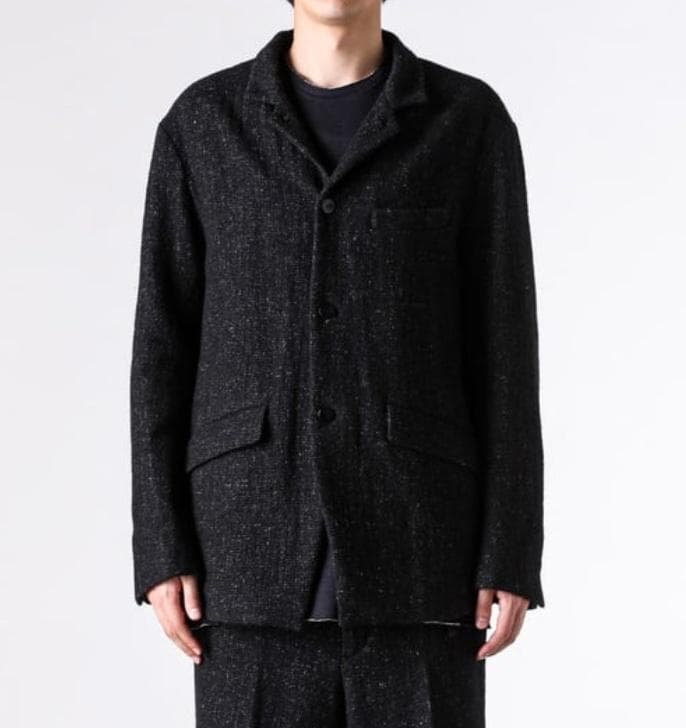 未使用7.9万 25AW リップヴァンウィンクル ウールジャージージャケット L