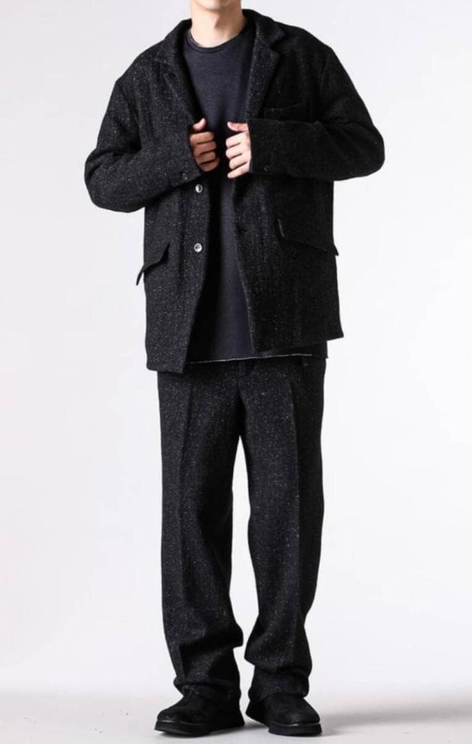 未使用7.9万 25AW リップヴァンウィンクル ウールジャージージャケット L