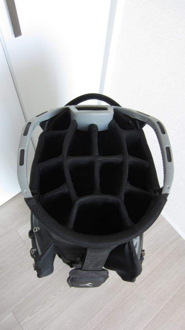 MIZUNO キャディバッグ BR-D4c カートバッグ（黒色）