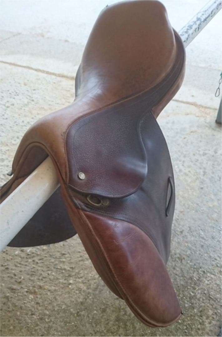 ジェフリー 鞍 障害用 乗馬