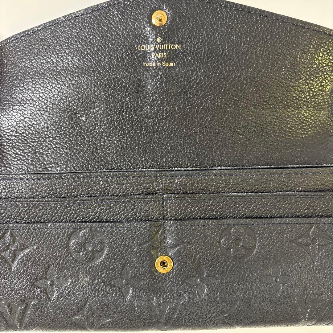 LOUIS VUITTON 長財布　小銭ケース　ブラック