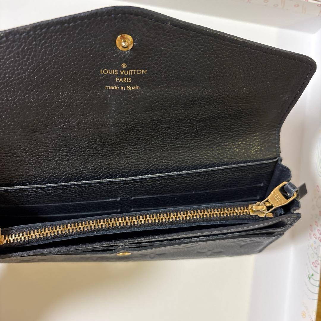 LOUIS VUITTON 長財布　小銭ケース　ブラック