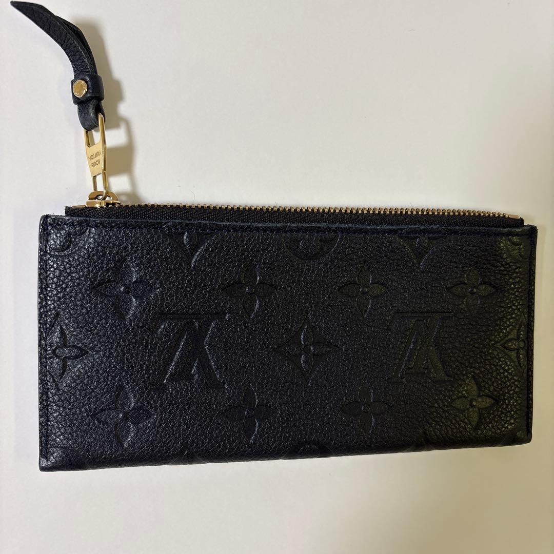 LOUIS VUITTON 長財布　小銭ケース　ブラック