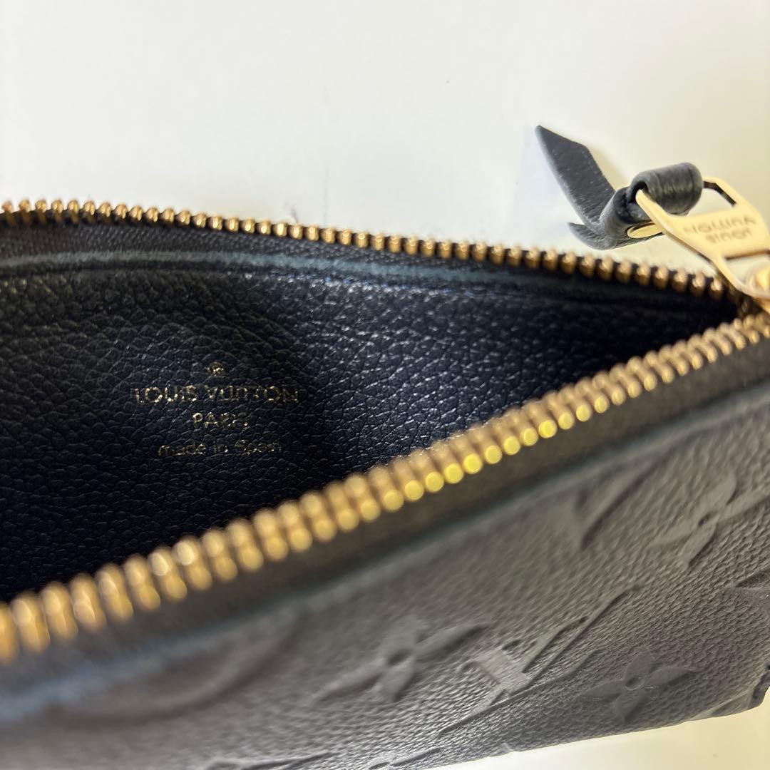 LOUIS VUITTON 長財布　小銭ケース　ブラック