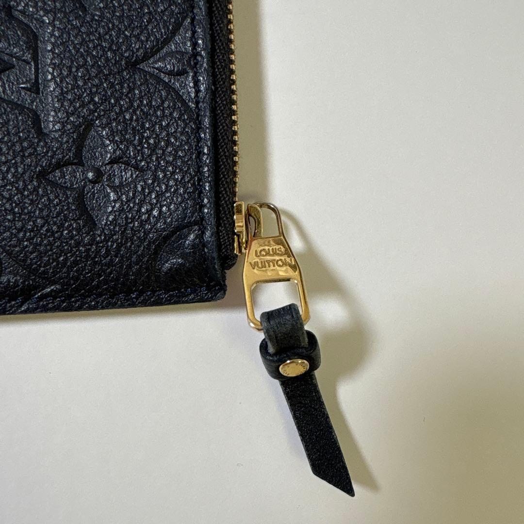 LOUIS VUITTON 長財布　小銭ケース　ブラック