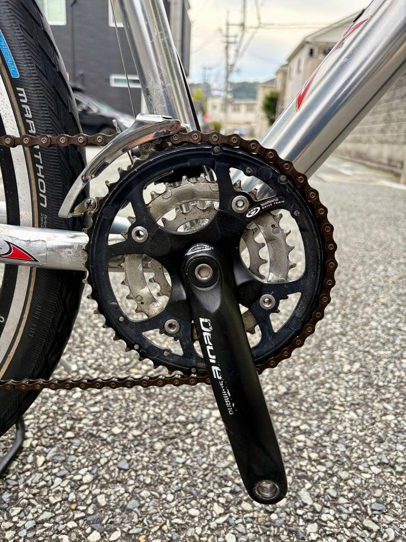 超激レアAZONICのMTB DEORE油圧ディスク 往年の名車 すぐ乗れます