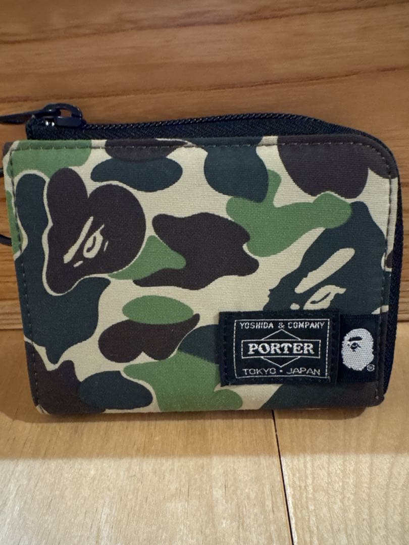 PORTER × A BATHING APE コラボ財布