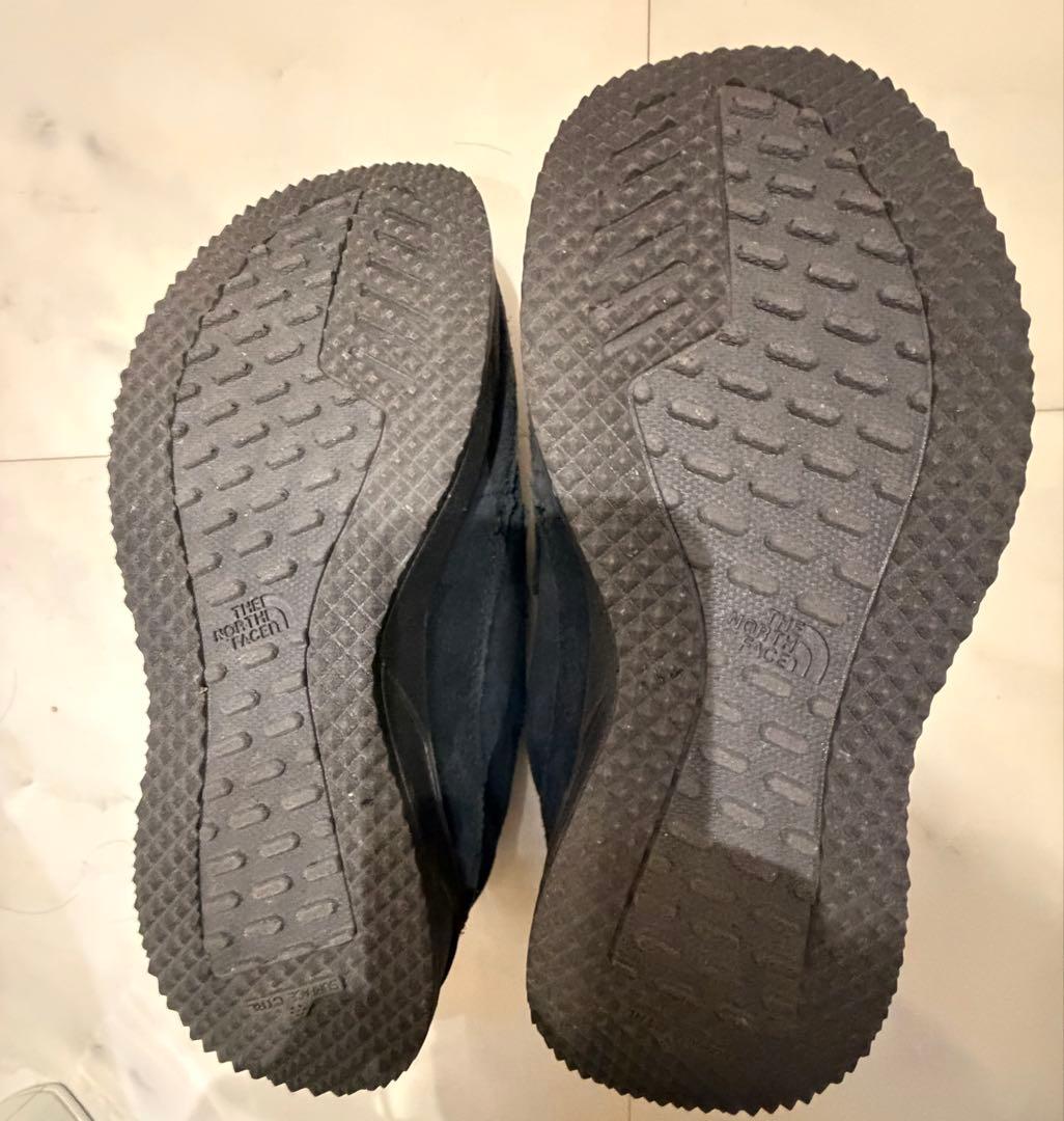 THE NORTH FACE ブラック ヌプシローファー スエード 24cm