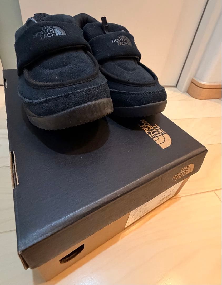 THE NORTH FACE ブラック ヌプシローファー スエード 24cm