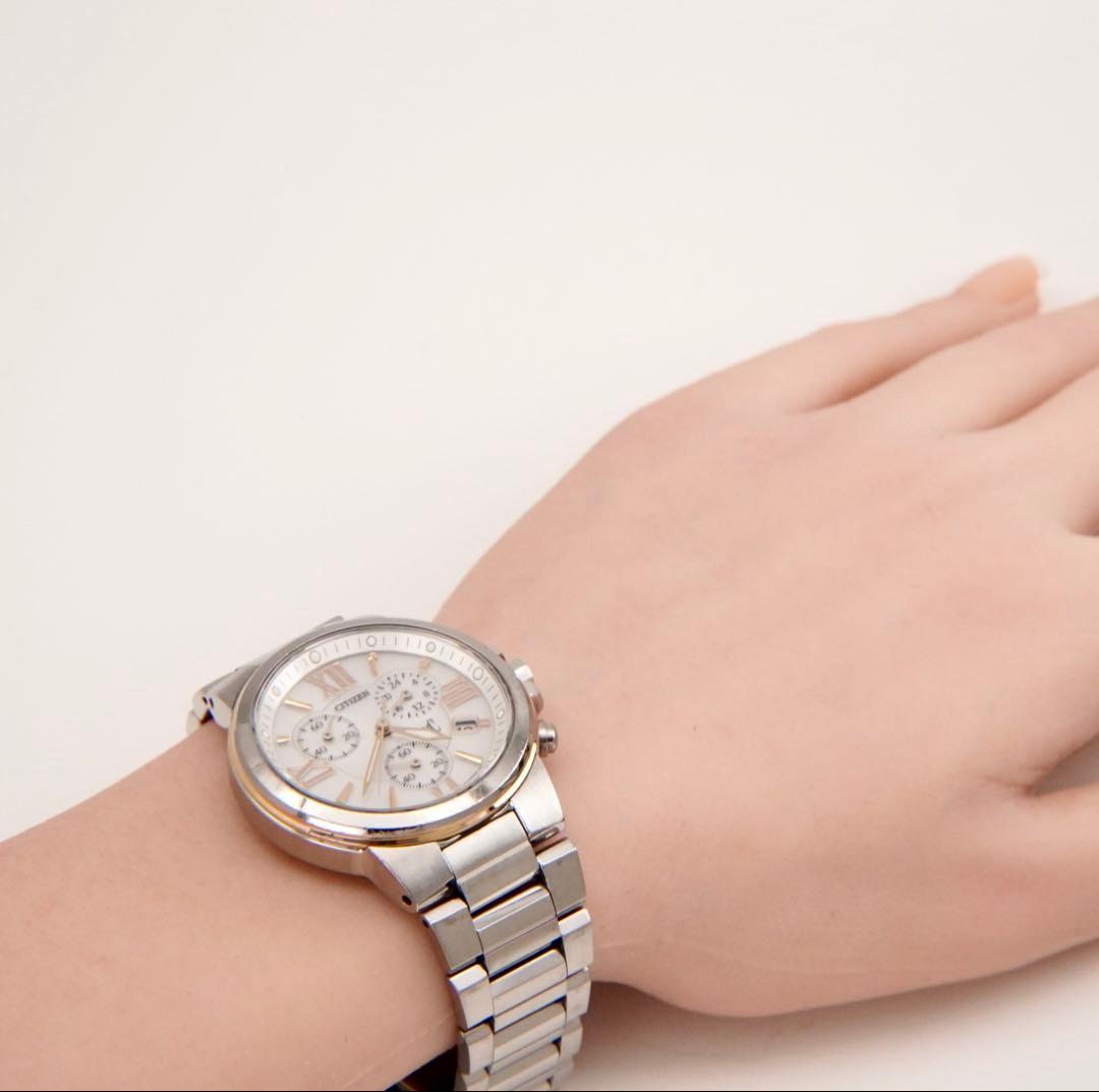 【回路検査済】XC シチズン　クロスシー 　レディース ソーラー 腕時計